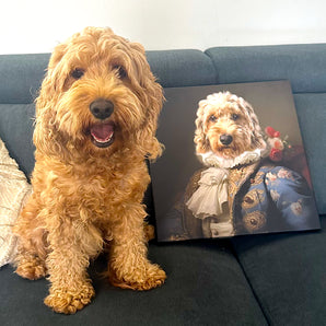 The Grand Dutchess  - Custom Pet Canvas